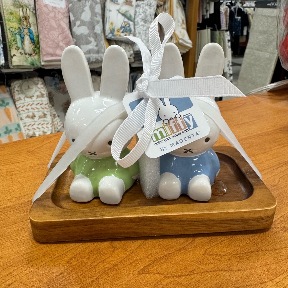 Miffy by Magenta Ceramic Salt and Pepper Shakers (Homegoods /Tjmaxx / Marshall )